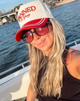 Tanned & Tipsy - Red Vintage Trucker Hat - My Pampered Life Seattle