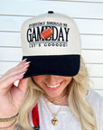 Everyday Should Be Gameday - Black Vintage Trucker Hat - My Pampered Life Seattle