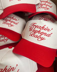 Freakin' Weekend Baby - Vintage Trucker Hat - My Pampered Life Seattle