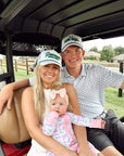 Couples Golf Hat - White Vintage Trucker Hat - My Pampered Life Seattle