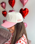 XOXO - Pink Vintage Hat