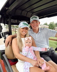 Couples Golf Hat - White Vintage Trucker Hat - My Pampered Life Seattle