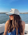 United States of America - Denim Blue Vintage Trucker Hat - My Pampered Life Seattle