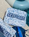 Self Care - Blue Americana Clear Coat XL Bag - My Pampered Life Seattle