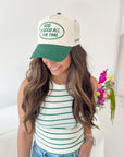 God is Good - Green Vintage Trucker Hat - My Pampered Life Seattle