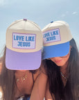 Love like Jesus -  Vintage Trucker Hat - My Pampered Life Seattle