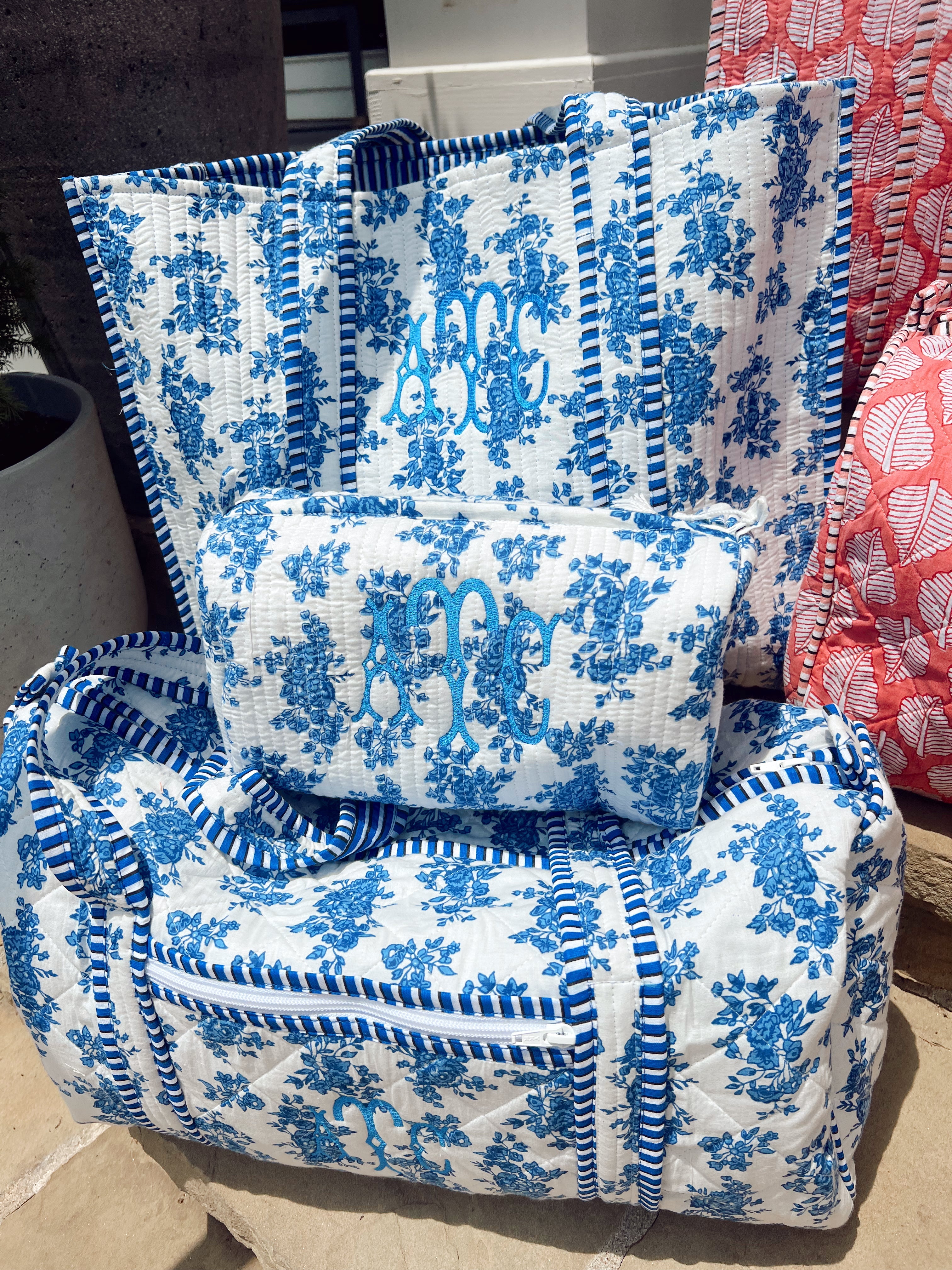 Quilted Block-Print - Aubrey Collection
