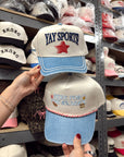 Yay Sports! - Denim Vintage Trucker Hat