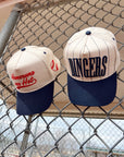 Dingers - Stripe Vintage Trucker Hat - My Pampered Life Seattle