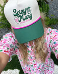 Spicy Marg Social Club - Green Vintage Trucker Hat - My Pampered Life Seattle