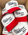 That's a Firstttt Down Vintage Trucker Hat - Red - My Pampered Life Seattle
