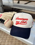 Homeruns are Hot - Navy Vintage Trucker Hat - My Pampered Life Seattle