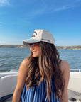 United States of America - Denim Blue Vintage Trucker Hat - My Pampered Life Seattle