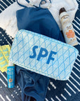 SPF - Blue Palms Large Bag - My Pampered Life Seattle