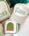 Drink Up Grinches - Tan Foam Trucker Hat - My Pampered Life Seattle