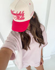 Wonderfully Made - Hot Pink Vintage Trucker Hat - My Pampered Life Seattle