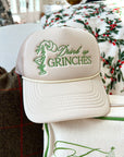 Drink Up Grinches - Tan Foam Trucker Hat - My Pampered Life Seattle