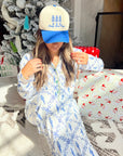 Making Spirits Bright - Blue Vintage Trucker Hat