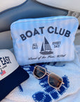 Boat Club - Blue Stripes XL Bag - My Pampered Life Seattle