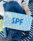 SPF - Blue Palms Large Bag - My Pampered Life Seattle