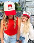 That's a Firstttt Down Vintage Trucker Hat - Red - My Pampered Life Seattle