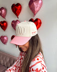 XOXO - Pink Vintage Hat
