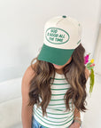 God is Good - Green Vintage Trucker Hat - My Pampered Life Seattle