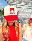 Gameday Tailgate Club - Red Vintage Trucker Hat - My Pampered Life Seattle