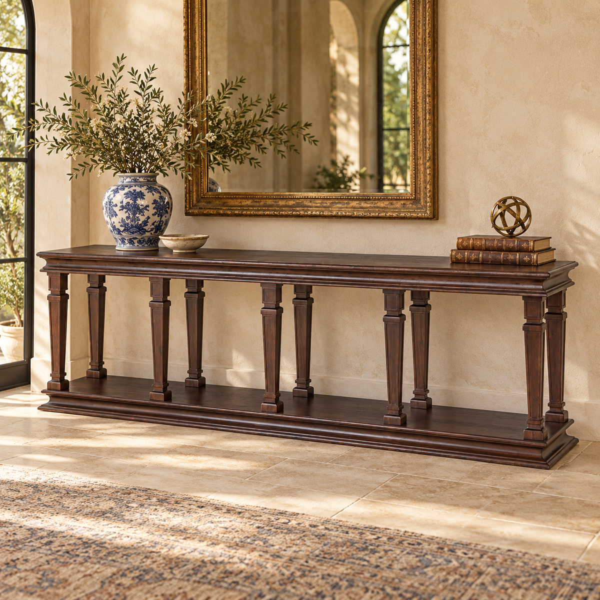 Park Hill Collection Camelot Grand Console Table – 96"