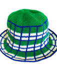 WIMBLEDON Plaid Crochet Hat - My Pampered Life Seattle