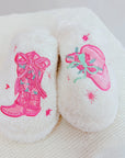 Western Whimsy Coziest Lounge Slippers