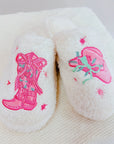 Western Whimsy Coziest Lounge Slippers