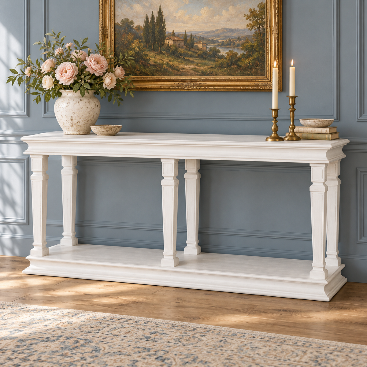 Park Hill Collection Camelot Console Table – 68"