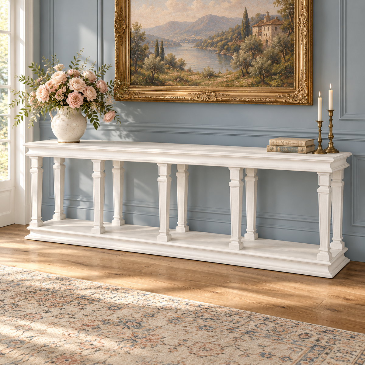 Park Hill Collection Camelot Grand Console Table – 96"