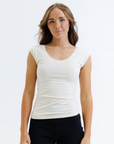Wonder Fitted Cotton Layering Tee