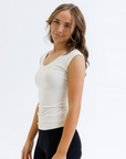 Wonder Fitted Cotton Layering Tee