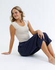 Wonder Fitted Cotton Layering Tee