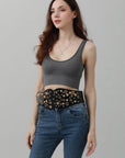 Western Wide Rivet Belt