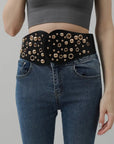 Western Wide Rivet Belt