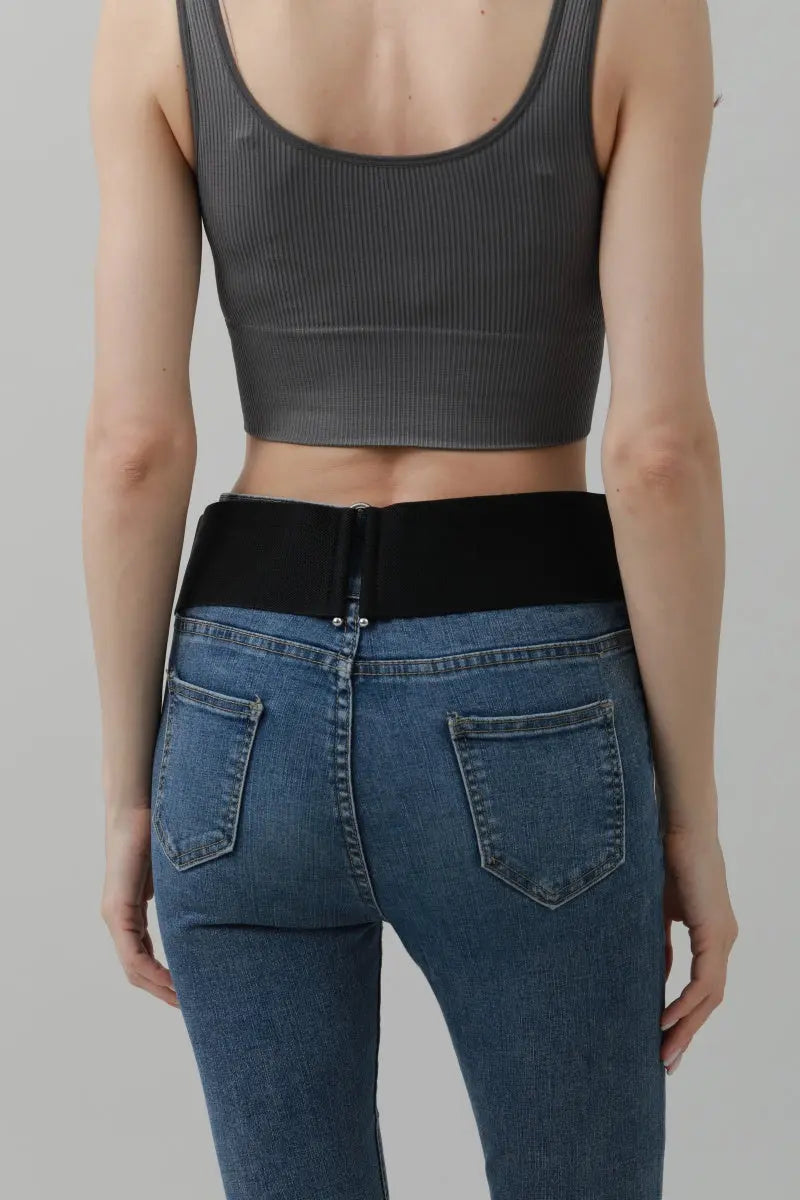 Western Wide Rivet Belt