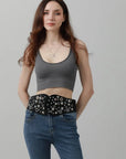 Western Wide Rivet Belt