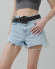 Western Rhinestone Studded Belt