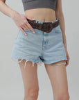Western Rhinestone Studded Belt