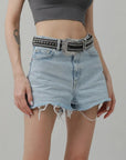 Western Rivet Studded Belt.