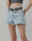 Western Rivet Studded Belt.