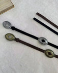 Vintage Western Belt – Retro Cowboy Buckle Belt