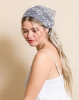 Floral Lace Hair Scarf