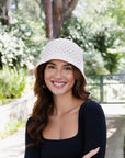 Handwoven Crochet Bucket Hat