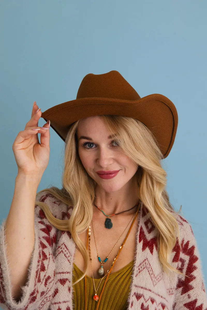 Classic Western Cowboy Hat