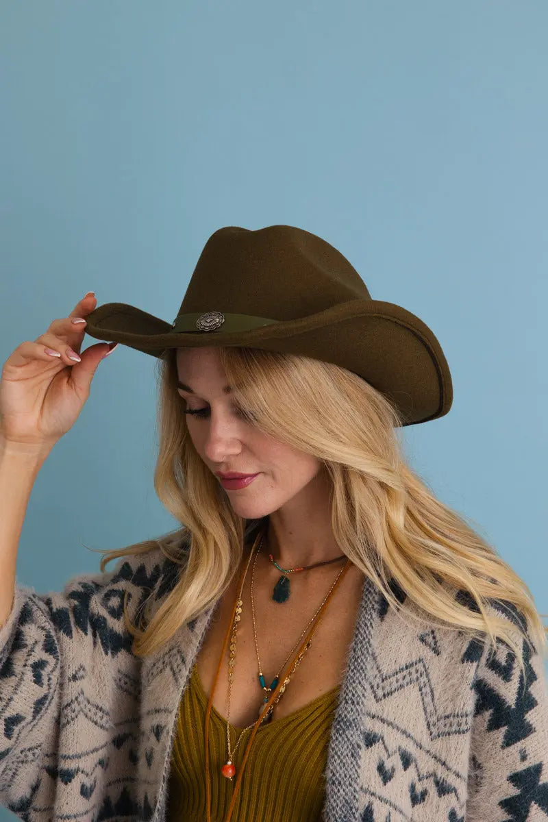 Classic Western Cowboy Hat